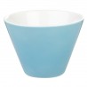 Conische kom blauw 400 ml (per 6 stuks)