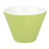 Conische kom groen 400 ml (per 6 stuks)