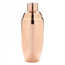 Cobbler cocktail shaker koper 500 ml (1 stuks)