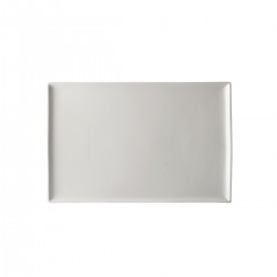 Academy bord rechthoekig 35 x 15,5 cm (6 stuks)