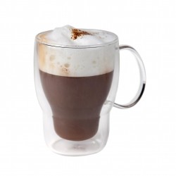 Koffie-theeglas dubbelwandig 400 ml (24 stuks)