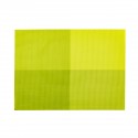 Placemat rechthoekig Groen 45 x 33 cm (per 24 stuks)