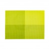 Placemat rechthoekig Groen 45 x 33 cm (per 24 stuks)
