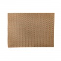 Placemat rechthoekig Koper/Goud/Zilver 45 x 33 cm (24 stuks)