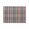 Placemat rechthoekig Geruit 45 x 33 cm (per 24 stuks)