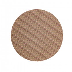 Placemat rond Zilver/Koper 38 cm (24 stuks)