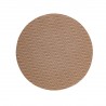Placemat rond Zilver/Koper 38 cm (per 24 stuks)