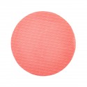 Placemat rond Rood/gestreept 38 cm (per 24 stuks)