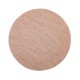 Placemet rond Bruin/gestreept 38 cm (24 stuks)