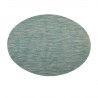 Placemat ovaal Blauw/Wit/Koper 49 x 36 cm (per 24 stuks)