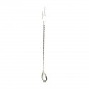 Cocktaillepel met vork 40 cm (per 1 stuks)