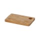 Houten plank met gat 24,5 x 15,2 cm (1 stuks)
