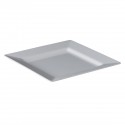 Vierkant bord budget wit 25,6 cm (6 stuks)