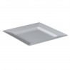Vierkant bord budget wit 25,6 cm (6 stuks)