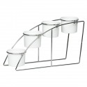 RVS dressingpot stand demonteerbaar tbv 4xMST-IC1W (1 stuks)
