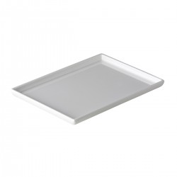 Rechthoekig bord 24,7 x 16,9 cm (6 stuks)