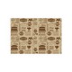 Vetvrij papier 'Steak House Design' 35x25cm 1000st (1 stuks)