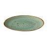 Coupe bord reactive blue 21 cm (per 6 stuks)