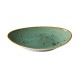 Ovaal bord reactive blue 21,5 x 19 cm (6 stuks)