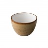 Ronde kom stapelbaar reactive sand 10,5 cm 300ml (per 6 stuks)