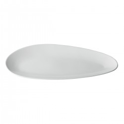 Cloud bord langwerpig 41 cm (12 stuks)