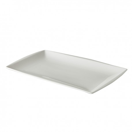 Rechthoekig bord 30,3 x 20 cm (12 stuks)