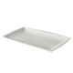Rechthoekig bord 25,5 x 17,2 cm (12 stuks)