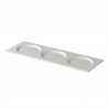 QFC presentatiebord met 3 spiegels 38,5 x 14 cm (per 3 stuks)