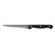 Steakmes zwart handvat 22 cm (12 stuks)