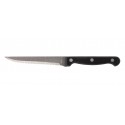 Steakmes zwart handvat 22 cm (per 12 stuks)