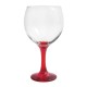 Gin & Tonic glas rood 645 ml (24 stuks)