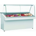 Combisteel Koelvitrine Gebogen 1700