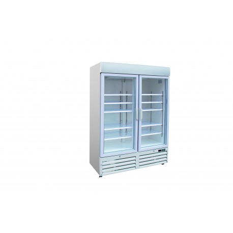 Combisteel Vrieskast 2 Glasdeuren