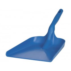Handschep vlak groot hygiënisch - blauw 