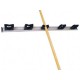 Toolflex Wandstrip met 5 steelklemmen 90cm