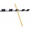 Toolflex Wandstrip met 5 steelklemmen 90cm