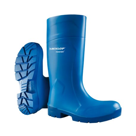 Purofort FoodPro Multigrip Safety laars, blauw, S4, blauwe zool, maat 39