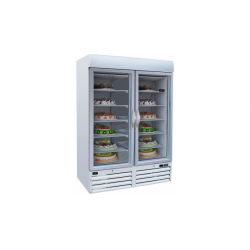 Combisteel Vrieskast 2 Glasdeuren 1079L