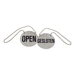 Bord Open - Gesloten