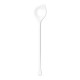 Lepel M/Gat Wit 31Cm 0225