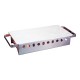 Schotelwarmer 3 Pits Rvs/Alum.