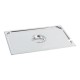 Gn Deksel Rvs 1/2Gn M/Lepel