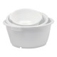 Restbak Wit Ø54 Cm - 35 Liter