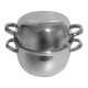Mosselpan Ø18Cm Rvs