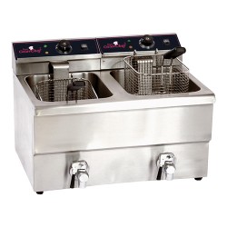 Friteuse Caterchef 8 Lit./8+8 Lit.