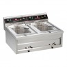 Friteuse 12L+12L (2X400V)