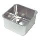 Inlas Spoelbak Rvs 60X50X30Cm