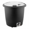 Soepketel 10L Mod.A Zwart