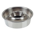 Terrasasbak 14Cm, Geheel Rvs