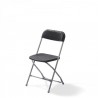 Budget Klapstoel Zwart / Grijs - 20 stuks 